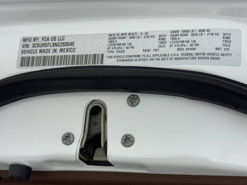 2022 RAM 2500 Laramie