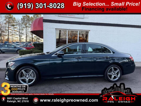 2017 Mercedes-Benz E-Class for sale at Raleigh Pre-Owned in Raleigh NC