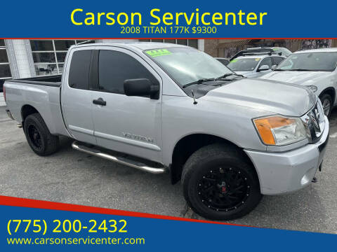 2008 Nissan Titan for sale at Carson Servicenter - diesel trucks in Carson City NV