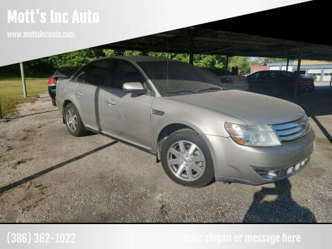 2008 Ford Taurus for sale at Mott's Inc Auto in Live Oak FL