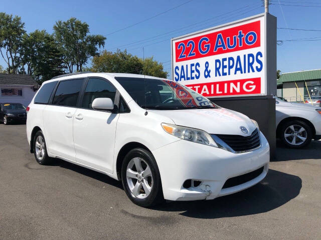 2011 Toyota Sienna for sale at 22 G Auto Sales in Schenectady, NY