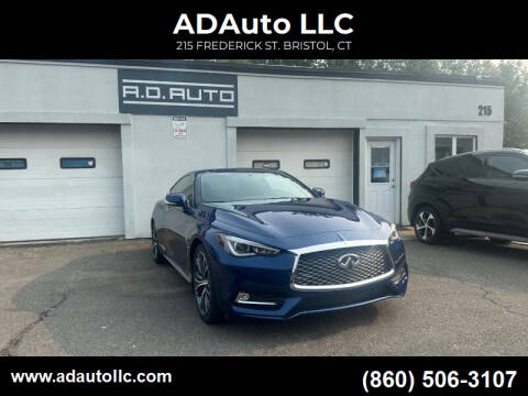 2018 Infiniti Q60 for sale at ADAuto LLC in Bristol CT