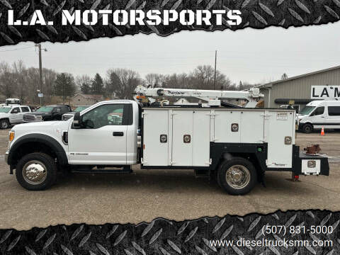 2017 Ford F-550 Super Duty for sale at L.A. MOTORSPORTS in Windom MN