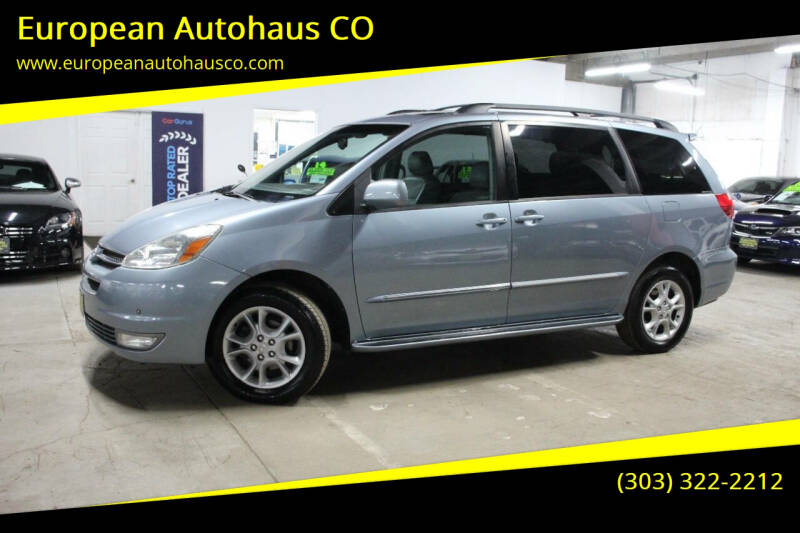 2004 Toyota Sienna for sale at European Autohaus CO in Denver CO