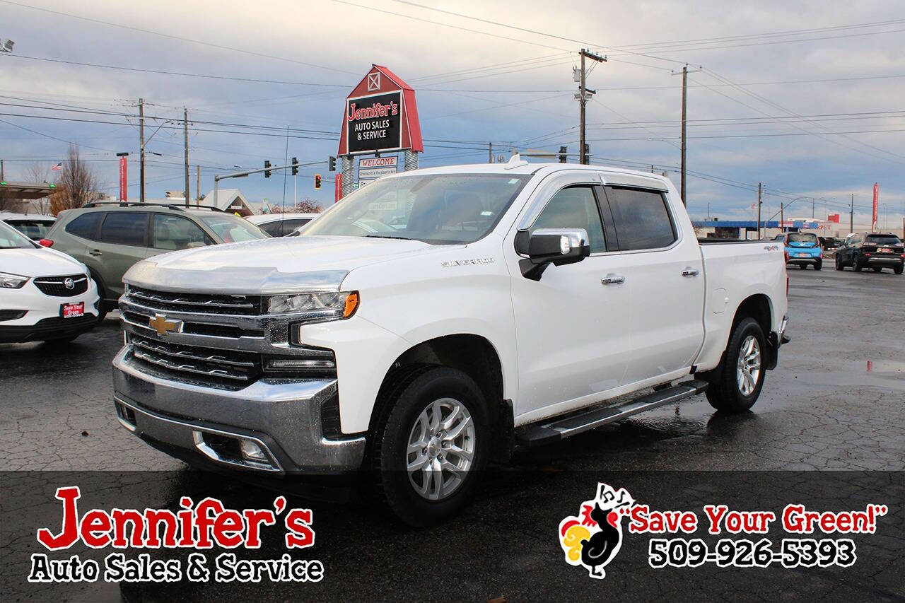 2019 Chevrolet Silverado 1500 for sale at Jennifer's Auto Sales & Service in Spokane Valley, WA