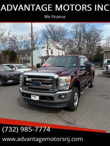 2015 Ford F-250 Super Duty for sale at ADVANTAGE MOTORS INC in Edison NJ