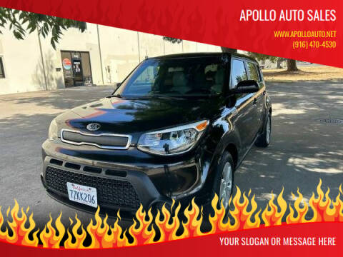2015 Kia Soul for sale at APOLLO AUTO SALES in Sacramento CA