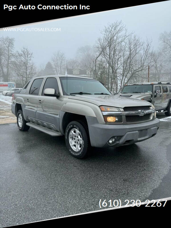 2002 Chevrolet Avalanche for sale at Pgc Auto Connection Inc in Coatesville PA