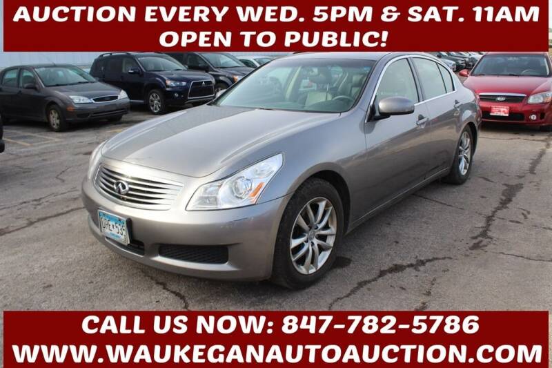 2007 Infiniti G35 for sale at Waukegan Auto Auction in Waukegan IL