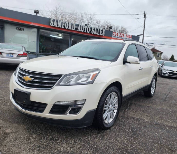 2014 Chevrolet Traverse for sale at Samford Auto Sales in Riverview MI