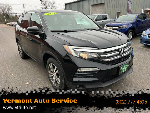 2016 Honda Pilot for sale at Vermont Auto Service in South Burlington VT