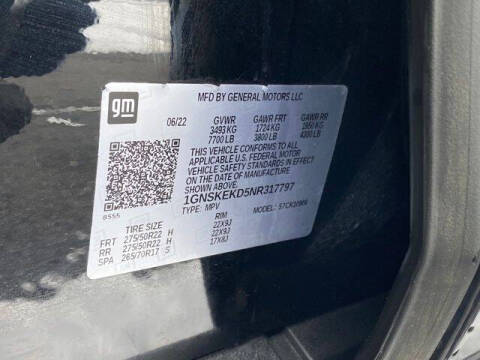 2022 Chevrolet Suburban RST