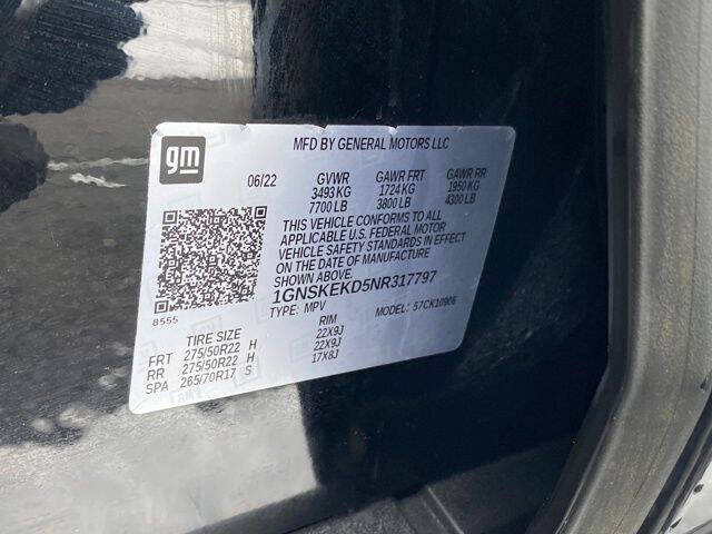 2022 Chevrolet Suburban RST