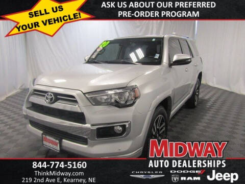 2020 Toyota 4Runner for sale at MIDWAY CHRYSLER DODGE JEEP RAM in Kearney NE