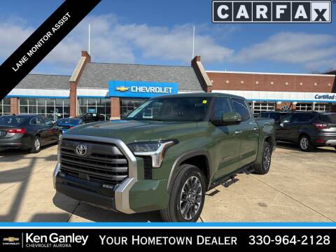 2022 Toyota Tundra for sale at Ganley Chevy of Aurora in Aurora OH