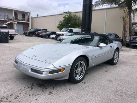 1996 Chevrolet Corvette for sale at Florida Cool Cars in Fort Lauderdale FL