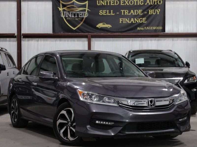 2017 Honda Accord for sale at United Exotic Auto in Houston TX