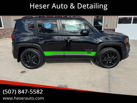 2016 Jeep Renegade for sale at Heser Auto & Detailing in Jackson MN