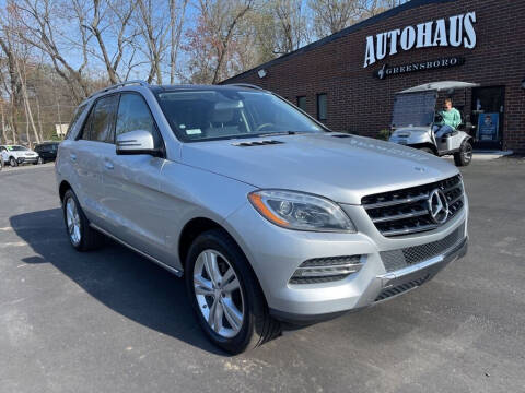 2013 Mercedes-Benz M-Class for sale at Autohaus of Greensboro in Greensboro NC