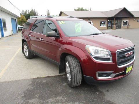 2016 GMC Acadia for sale at Country Value Auto in Colville WA