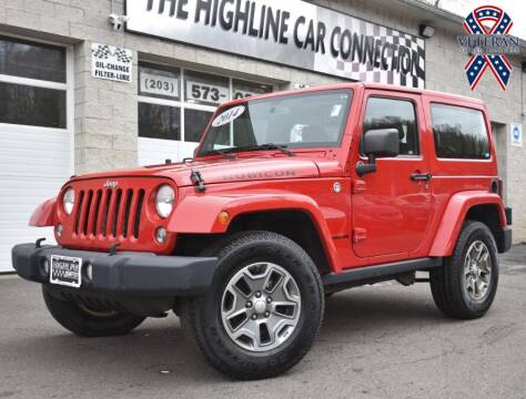 2014 Jeep Wrangler for sale at The Highline Car Connection in Waterbury CT