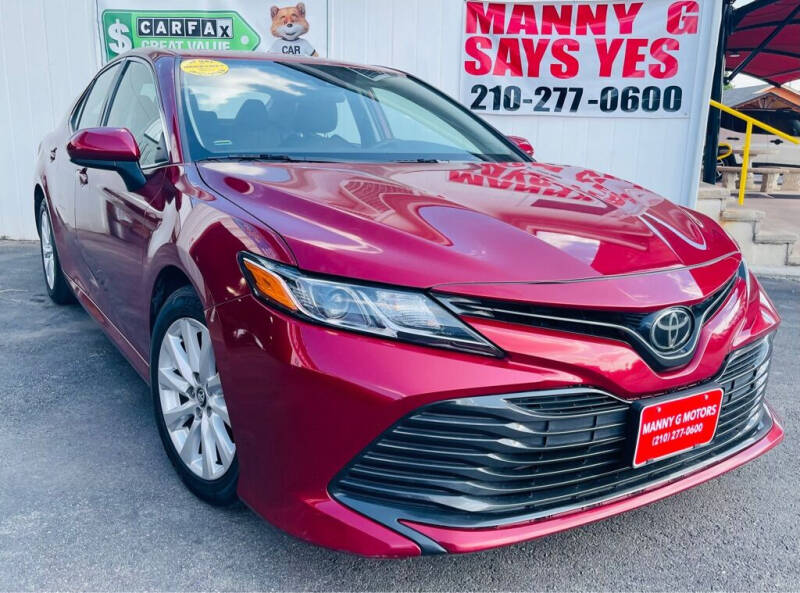 2020 Toyota Camry for sale at Manny G Motors in San Antonio TX