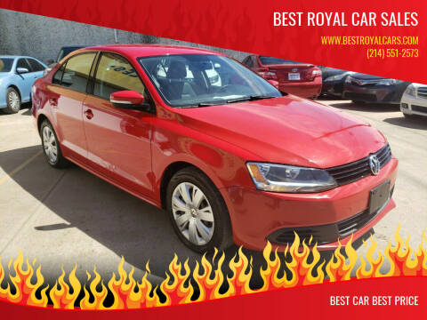 2012 Volkswagen Jetta for sale at Best Royal Car Sales in Dallas TX