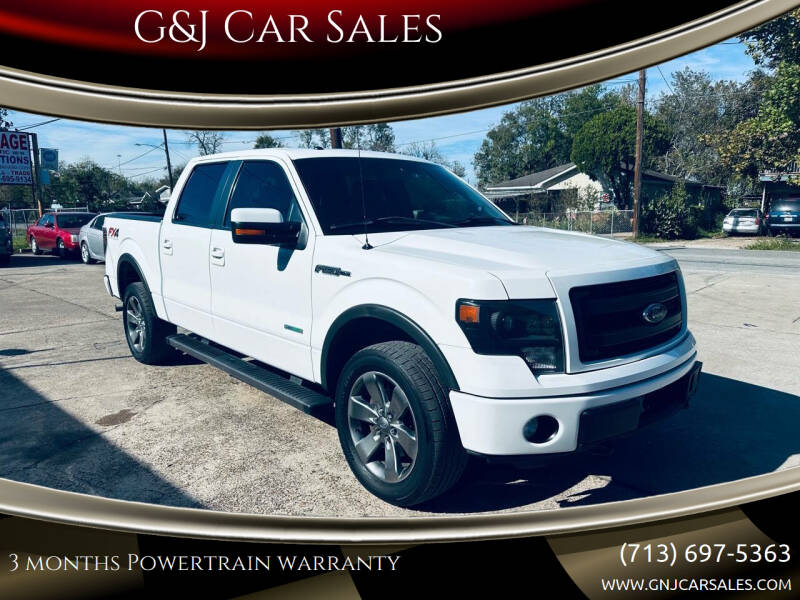 2013 Ford F-150 for sale at G&J Car Sales in Houston TX