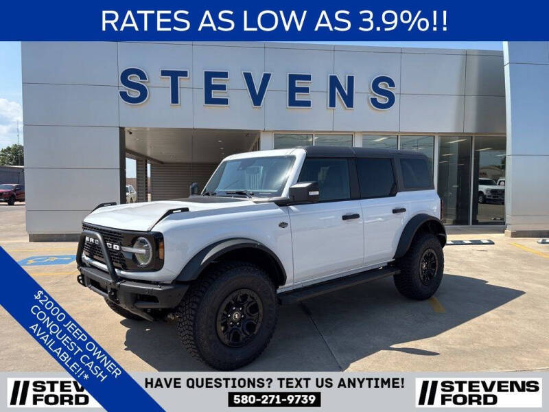 2024 Ford Bronco for sale at STEVENS FORD in Enid OK