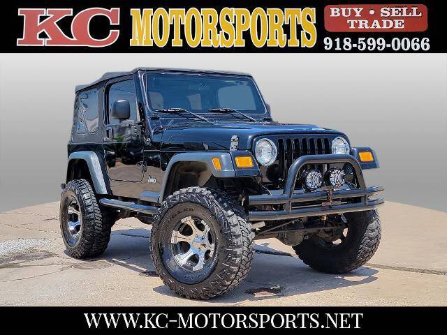 2006 Jeep Wrangler for sale at KC MOTORSPORTS in Tulsa OK