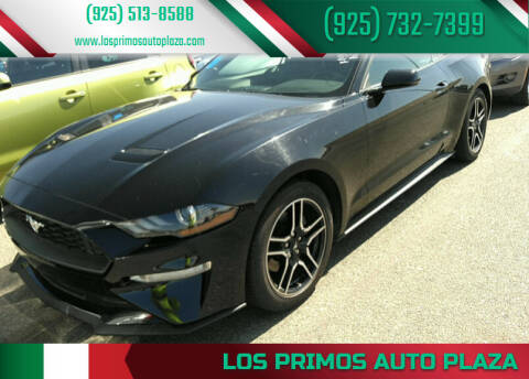 2018 Ford Mustang for sale at Los Primos Auto Plaza in Brentwood CA