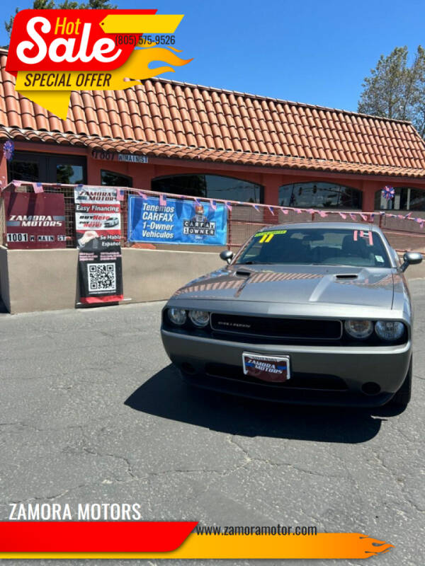 2011 Dodge Challenger for sale at ZAMORA MOTORS SM in Santa Maria CA