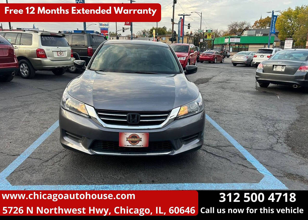 2014 Honda Accord for sale at Chicago Auto House in Chicago, IL