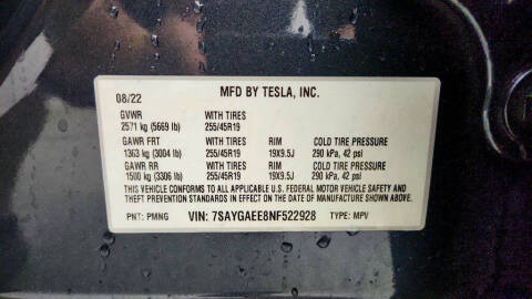 2022 Tesla Model Y Long Range