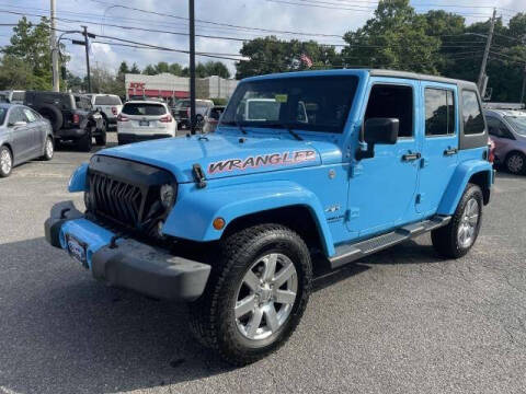 2017 Jeep Wrangler Unlimited for sale at buyonline.autos in Saint James NY