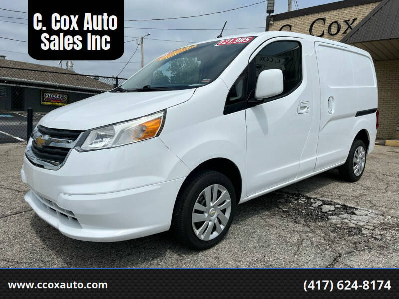 2015 Chevrolet City Express for sale at C. Cox Auto Sales Inc in Joplin MO