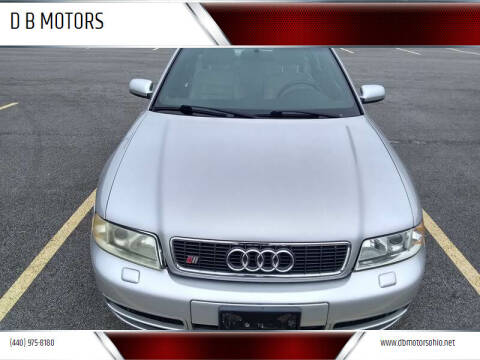 2000 Audi S4 for sale at DB MOTORS in Eastlake OH