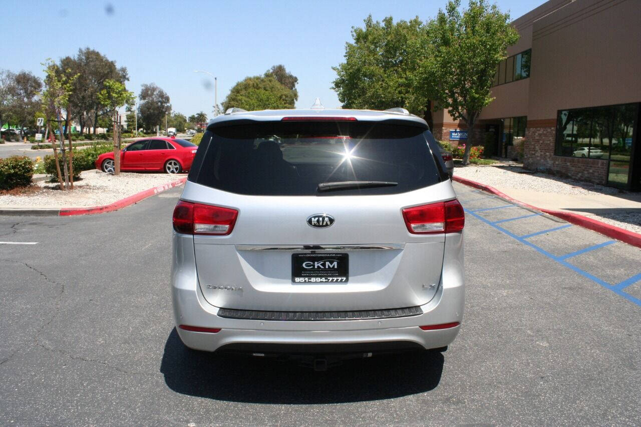 2016 Kia Sedona for sale at CK Motors in Murrieta, CA