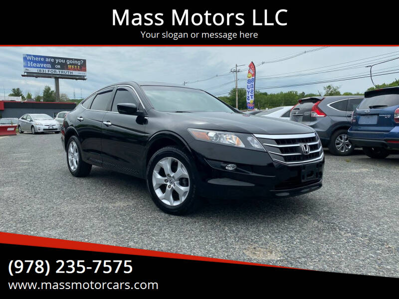 2012 Honda Crosstour for sale at Mass Motors LLC in Worcester MA
