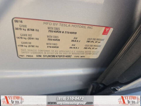 2016 Tesla Model X P90D