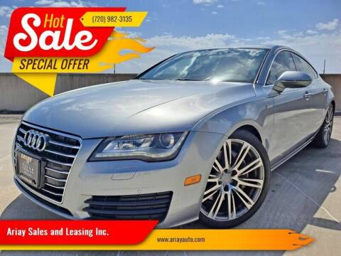 2012 Audi A7 for sale at Ariay Sales and Leasing Inc. in Denver CO
