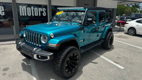 2019 Jeep Wrangler Unlimited for sale at Seven Mile Motors, Inc. in Naples FL