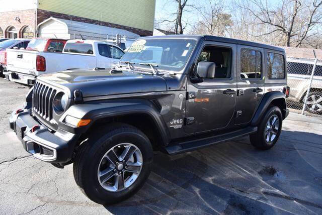 2019 Jeep Wrangler Unlimited for sale at Absolute Auto Sales Inc in Brockton MA