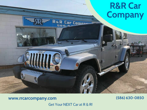 2013 Jeep Wrangler Unlimited for sale at R&R Car Company in Mount Clemens MI