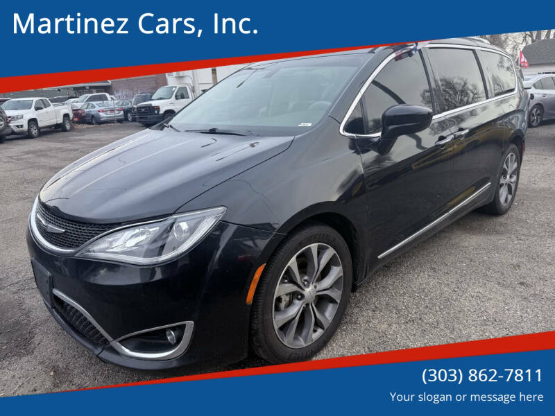 2017 Chrysler Pacifica for sale at Martinez Cars, Inc. in Lakewood CO