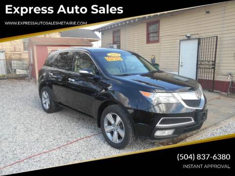 2012 Acura MDX for sale at Express Auto Sales in Metairie LA