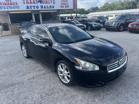 2014 Nissan Maxima for sale at Texas Drive LLC in Garland TX