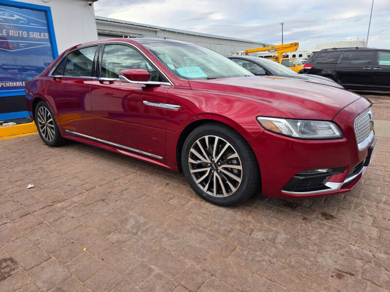 2019 Lincoln Continental Select
