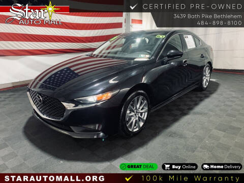2021 Mazda Mazda3 Sedan for sale at STAR AUTO MALL 512 in Bethlehem PA