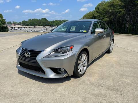 2014 Lexus IS 250 for sale at Triple A's Motors in Greensboro NC